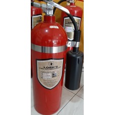Lord's Extinguisher 20LB CO2 Carbon Dioxide Aluminium,American Standard