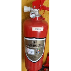 Lord's Extinguisher 2kg 90% Dry Chemical Powder 