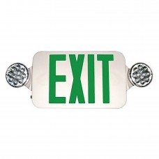 Emergency Exit light Sign with recessed - Double lamps(white)