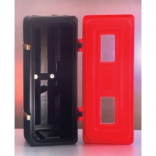 Fire Extinguisher Plastic cabinet for 9-12kg powder or 5kg co2