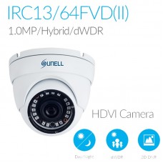 Sunell SN-IRC13/64FVD(II) 720P Hybrid Analogue Eyeball 