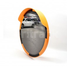 Traffic Safety Mirror 60 cm Yellow-Black