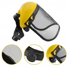 Industrial Safety Helmet , Full Face Shield Wide Visor Clear Screen Anti-shock Face Screen