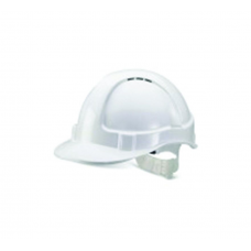 Helmet White With  Vent