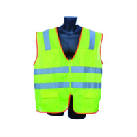 Vest Reflective Lime Green