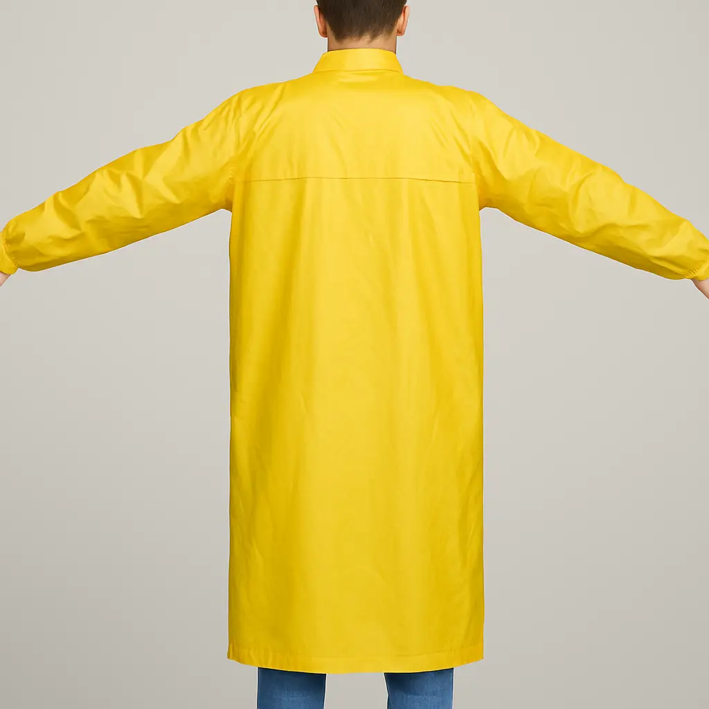 Raincoat With Hood Yellow2.webp