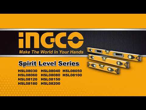  HSL18100 Ingco Spirit Level
