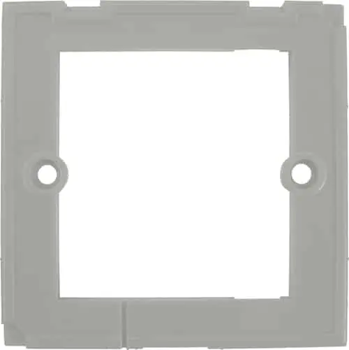 [43-643 ZT-CP4/11/B] [43-643 ZT-CP4/11/B] new zeta cp3 call point flush mount bezel (black)