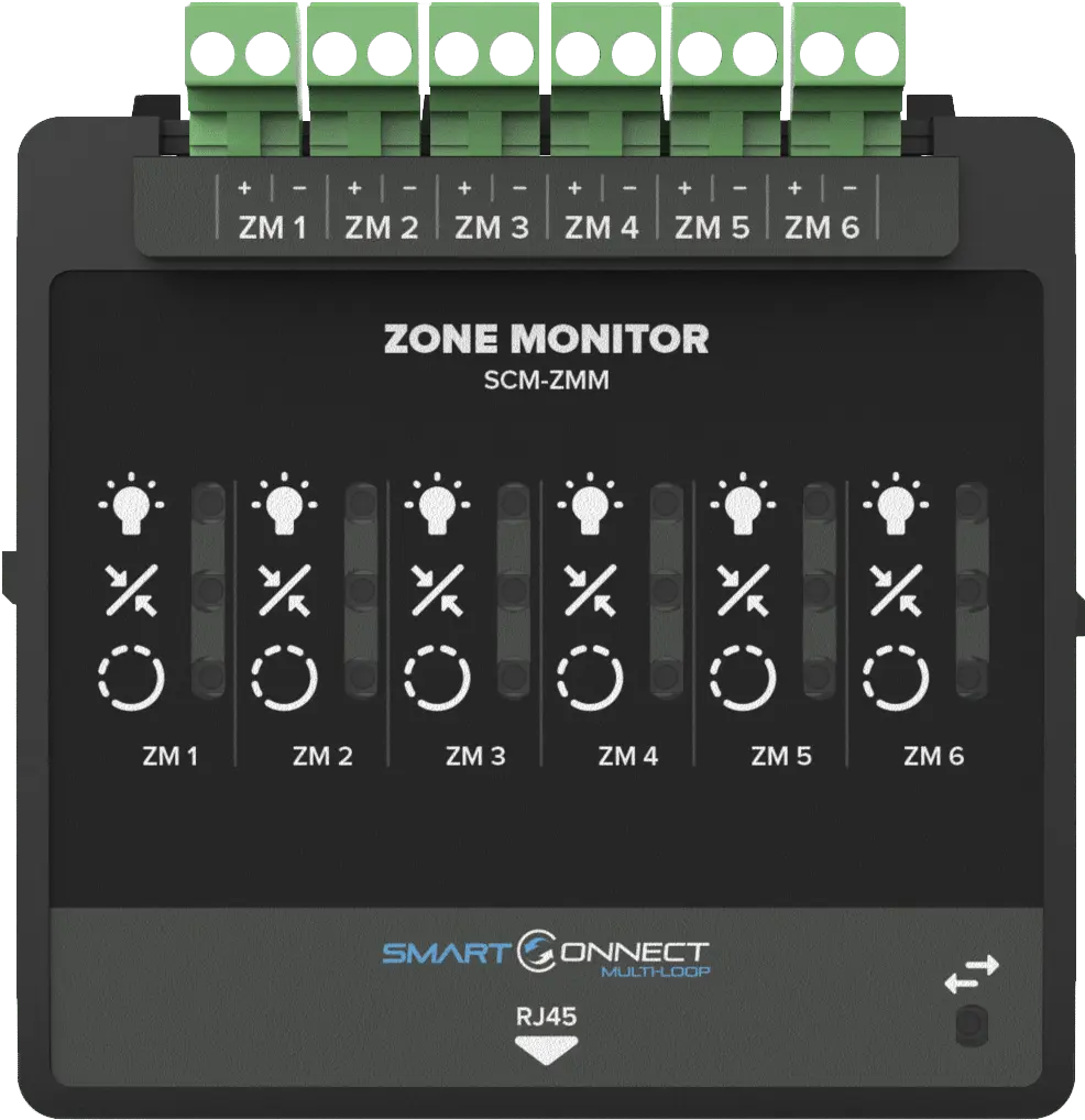 [SCM-ZMM] zeta 6 zone monitor module scm-zmm
