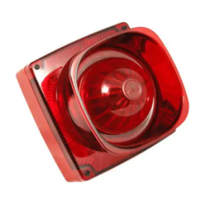 [MKII-AMTSF-RED] [MKII-AMTSF-RED] Zeta add maxitone sounder with flasher mkii-amtsf-red