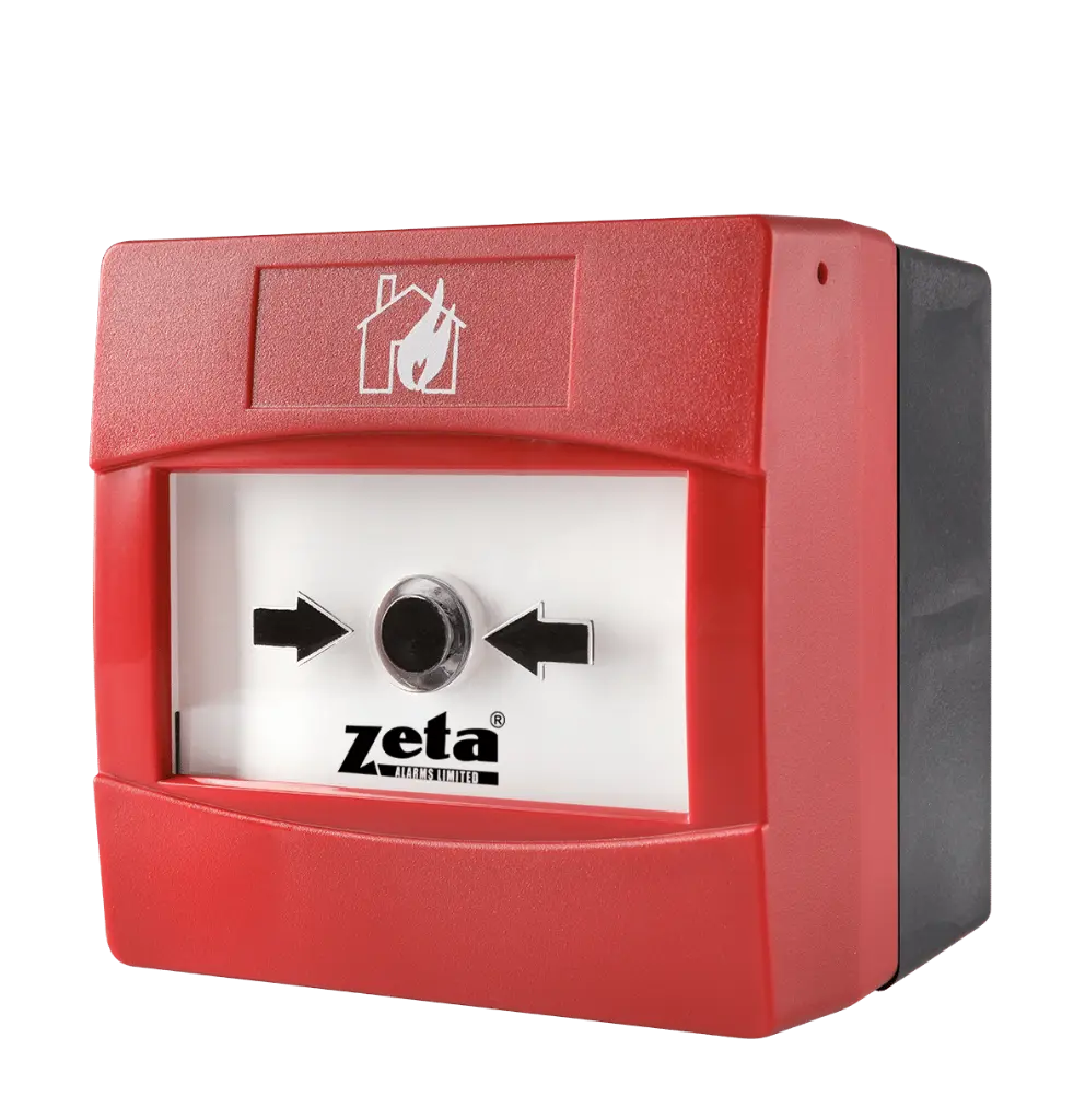 [ 43-682 ZT-CP4/AD/WP] [ 43-682 ZT-CP4/AD/WP] Zeta Addressable Cp4 Weatherproof Call Point, Red