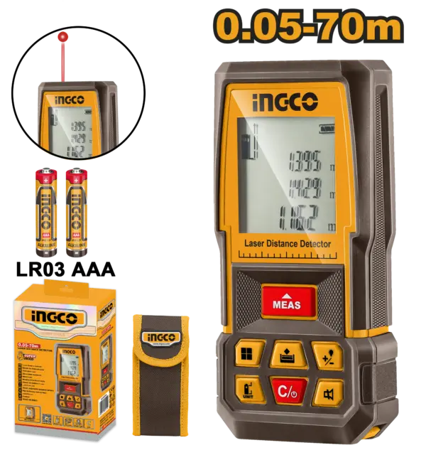 Laser distance detector