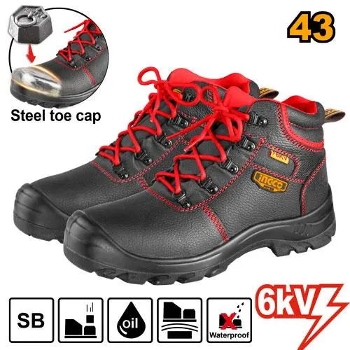 Ingco Insulated Safety Boots [SSH07IDSB.43]