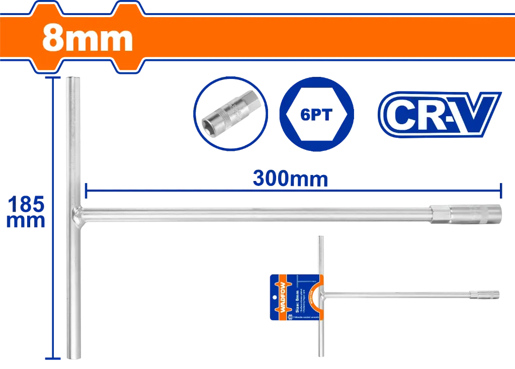Wadfow T-Handle Socket Wrench [WTH1108]