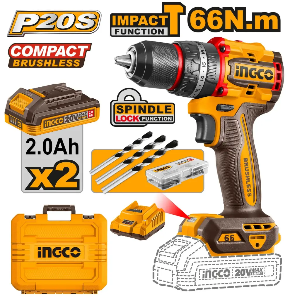 Ingco Cordless Tools [CIDLI20668]
