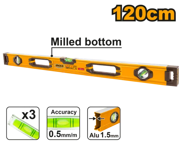 [HSL08120] Ingco Spirit Level [HSL08120]