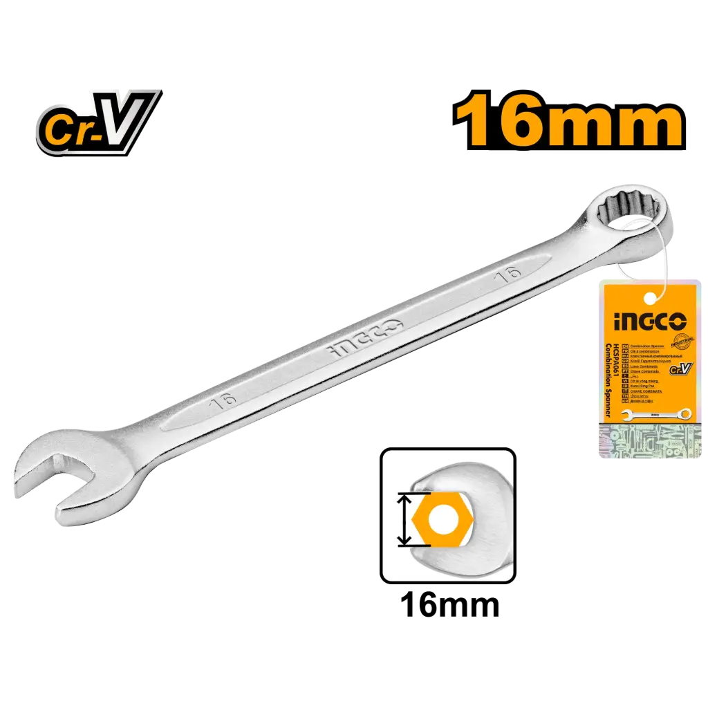 [HCSPA161] Ingco Combintion Spanner[HCSPA161]