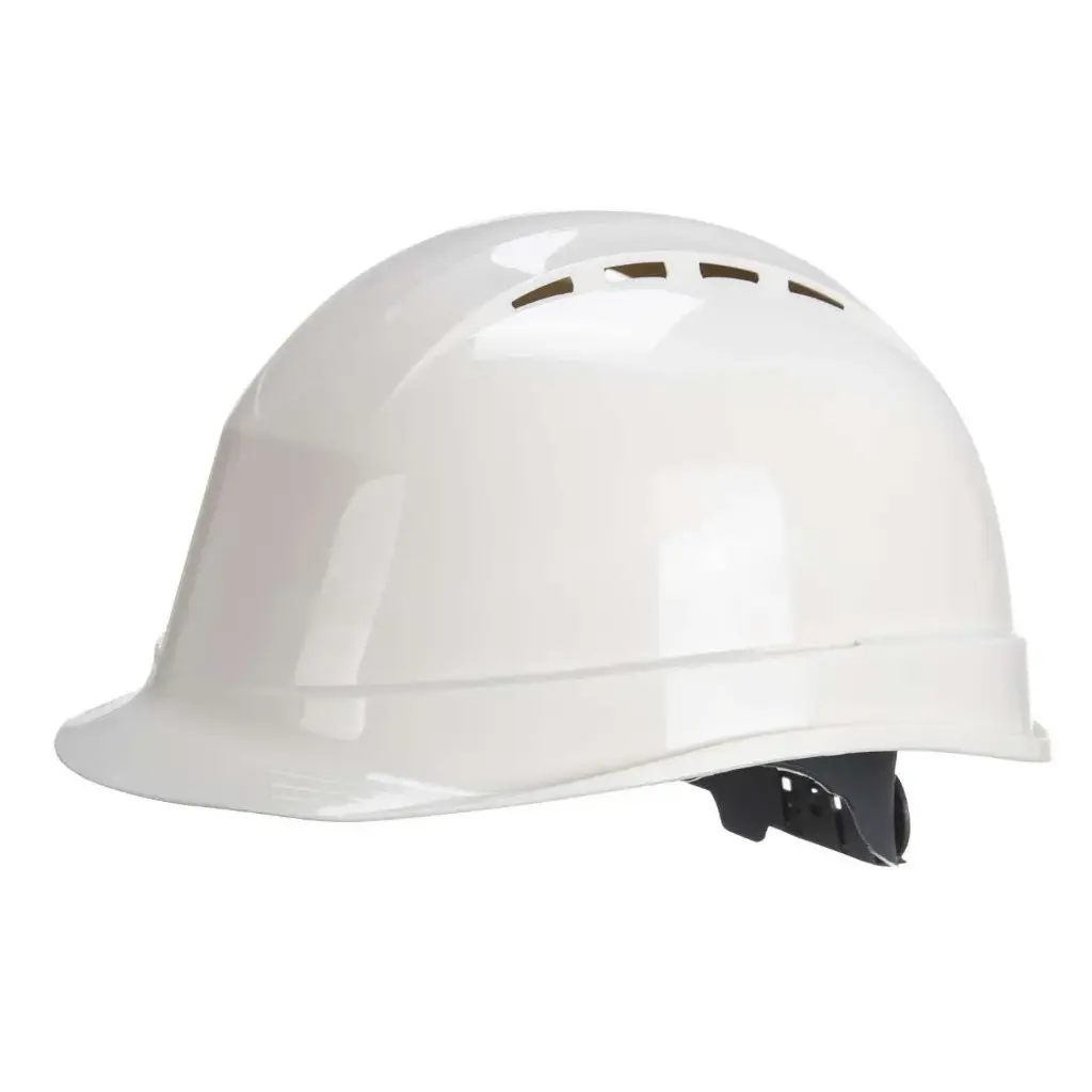 Helmet White Abs With Vent En 397 [SAF-17966]