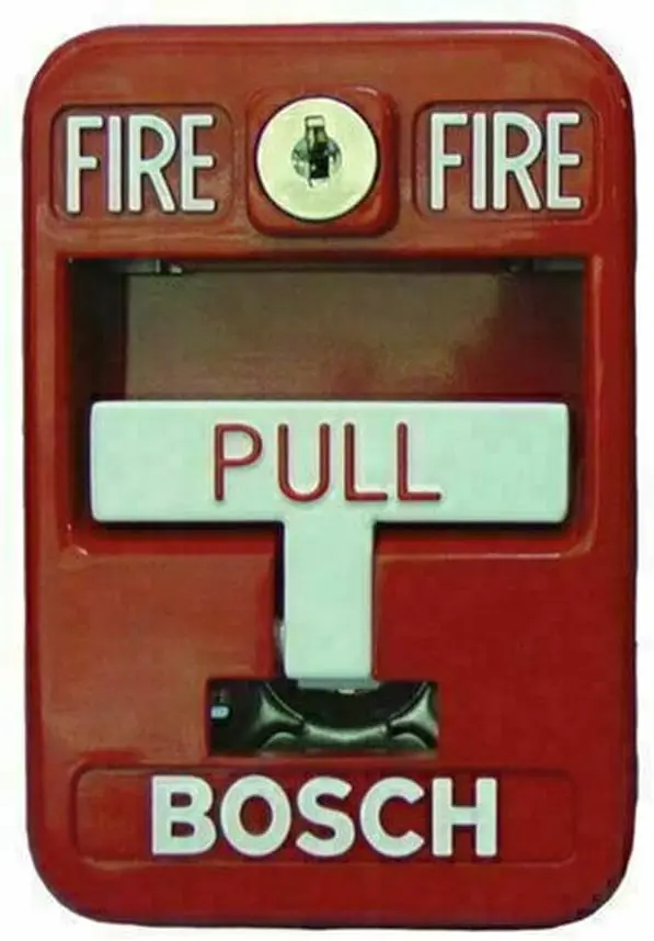 BOSCH MANUAL STATION, SINGLE-ACTION, RED FMM-100SATK