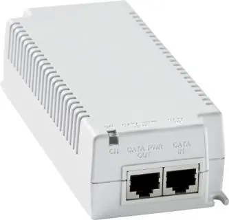 BOSCH MIDSPAN POE INJECTOR, 100/240V AC AT 50/60 HERTZ, 60 WATT, 100 BASE-TX ETHERNET POE++EIA 568A/B, SHIELDED RJ45 CONNECTOR NPD-6001A