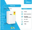 Midea 93Ltrs Table Top Fridge White [HS-121LN-RETRO]