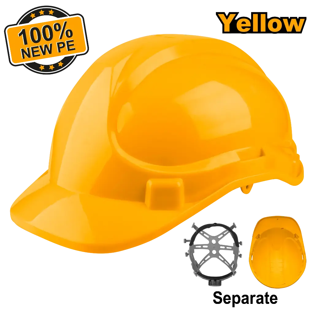 Ingco Safety Helmet - Yellow - C20 [HSH206]
