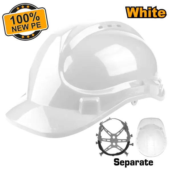 Ingco Safety Helmet - White - C20 [HSH802]