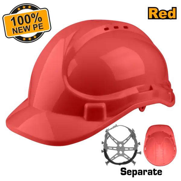 Ingco Safety Helmet - Red - C20 [HSH210]