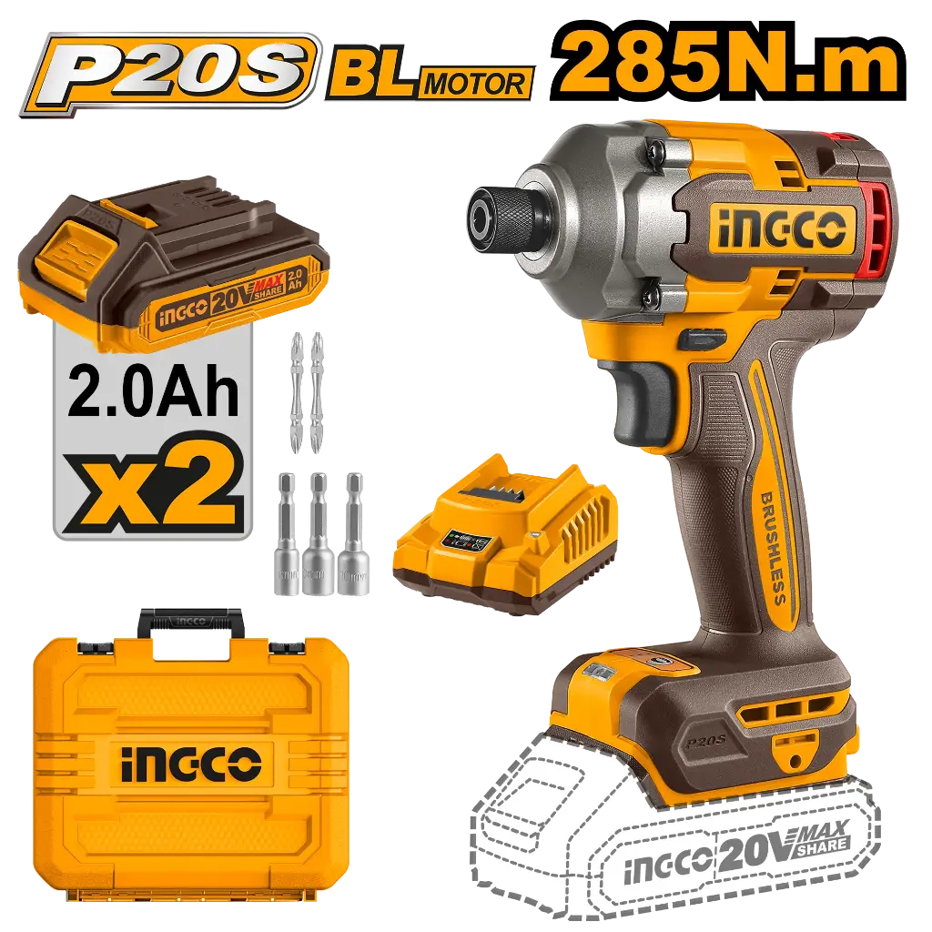 Ingco Cordless Impact Driver [CIRLI2028]