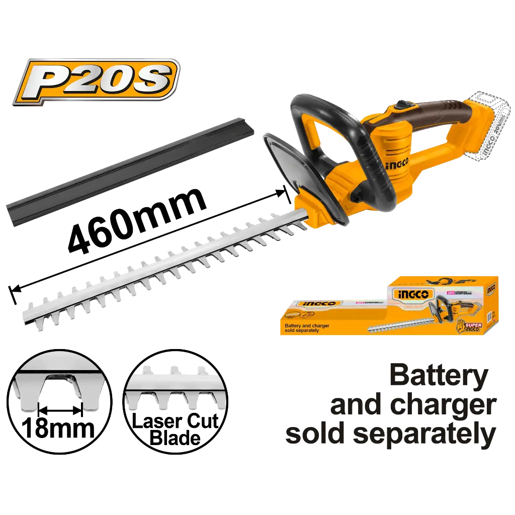Ingco Cordless Hedge Trimmer [CHTLI20018]