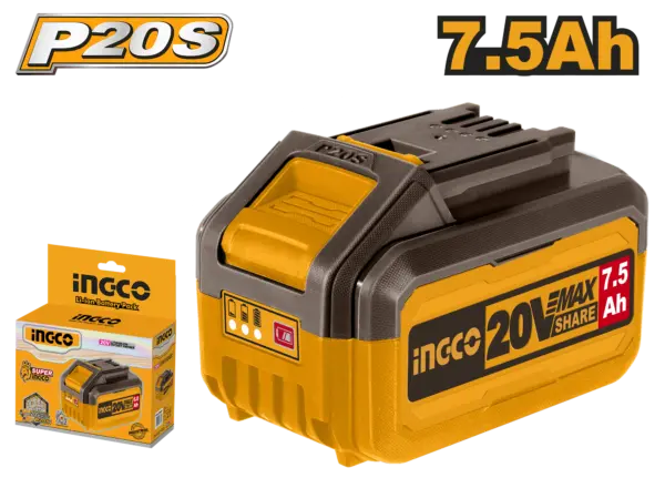 Ingco Lithium-Ion Battery Pack [FBLI2075]