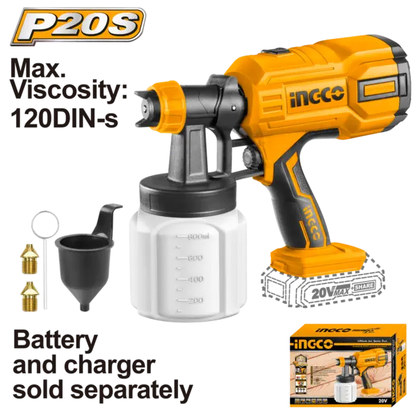 Ingco Cordless Spray Gun [CSGLI2003]