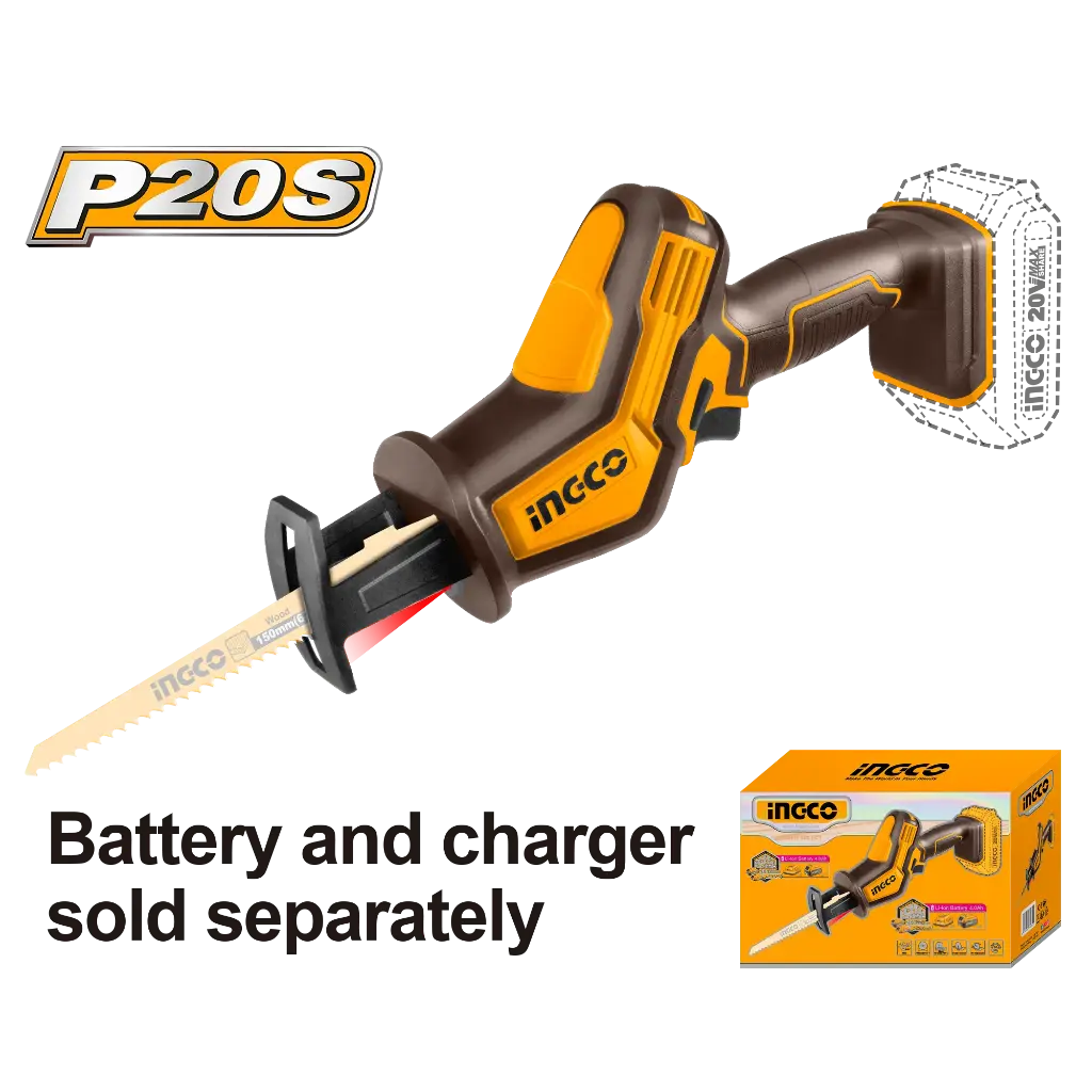 Ingco Cordless Reciprocating Saw [CRSLI6508]