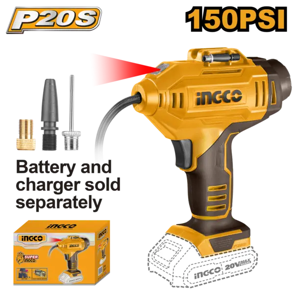 [CACLI2018] Ingco Cordless Auto Air Compressor [CACLI2018]