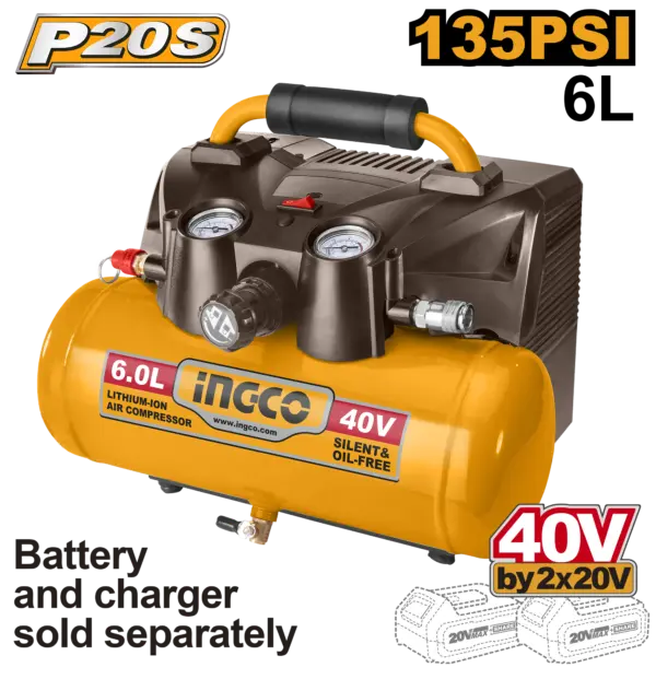 Ingco Cordless Air Compressor [CACLI2003]