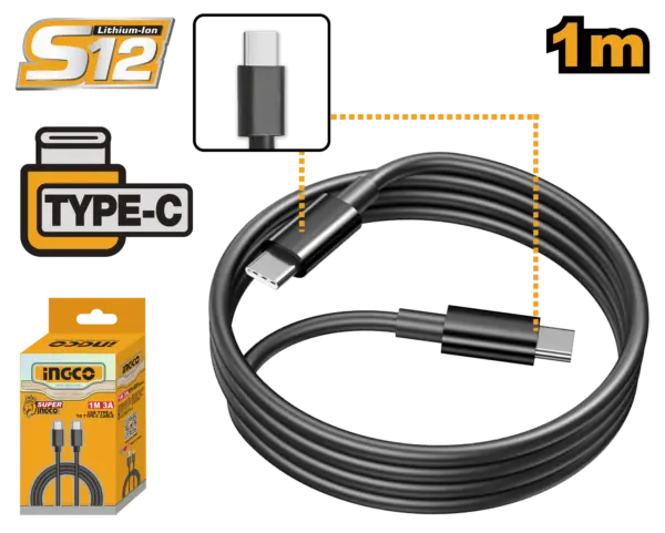 Ingco Usb Type-C To Type-C Cable [IUCC02]