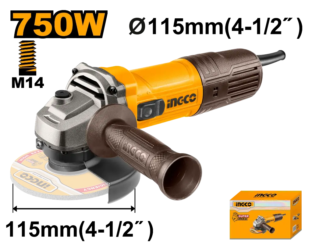 Ingco Angle Grinder [AG75028]