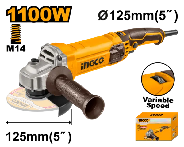 Ingco Angle Grinder [AG1100385]