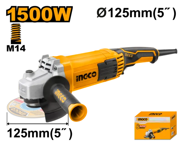Ingco Angle Grinder-Ag150018 [AG150018]