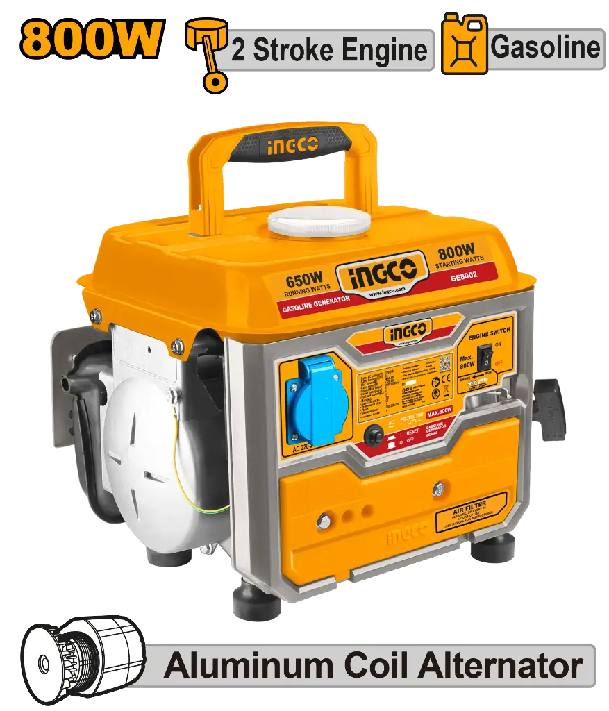 Ingco Gasoline Generator [GE8002]