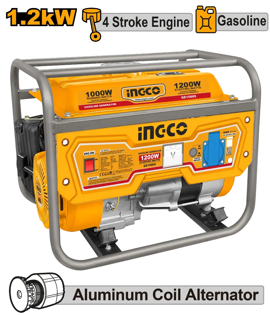 Ingco Gasoline Generator [GE15005]