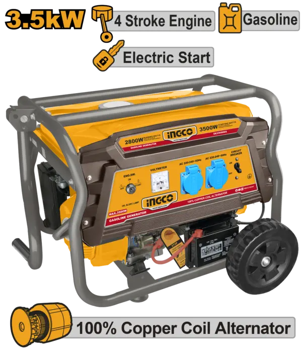 [GE35006ES] Ingco Gasoline Generator [GE35006ES]
