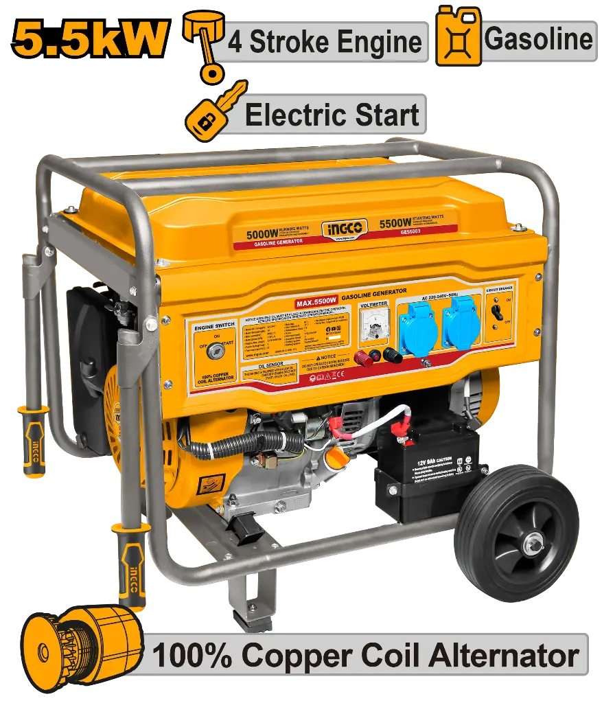 Ingco Gasoline Generator [GE55003]