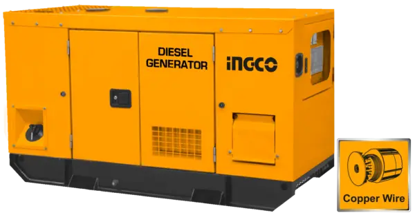 Ingco Silent Diesel Generator [GSE150K3.1]