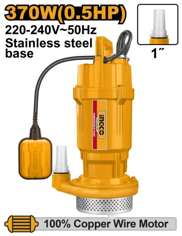 Ingco Submersible Pump-Spc3708 [SPC3708]