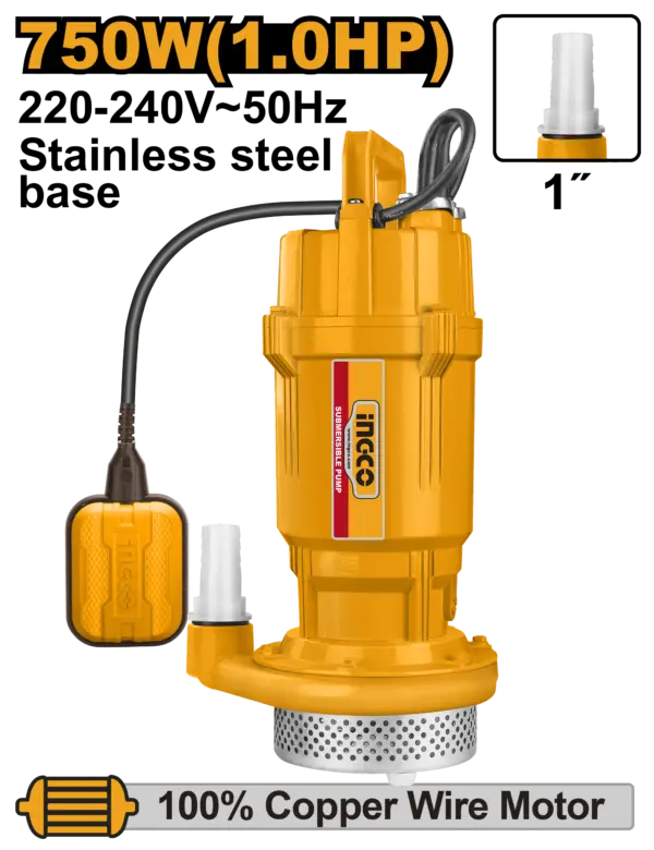 Ingco Submersible Pump [SPC7508]