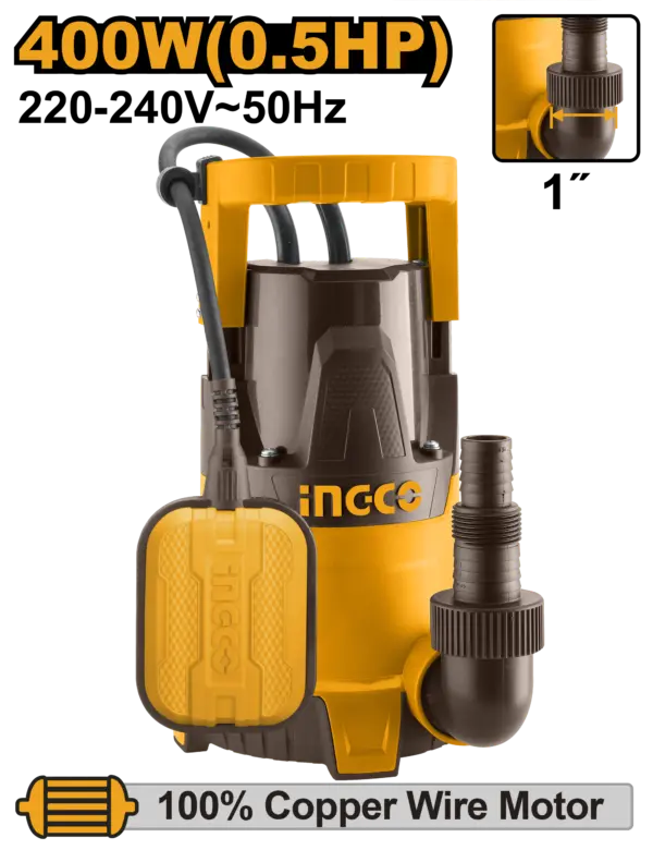 Ingco Submersible Pump [SPC4008]