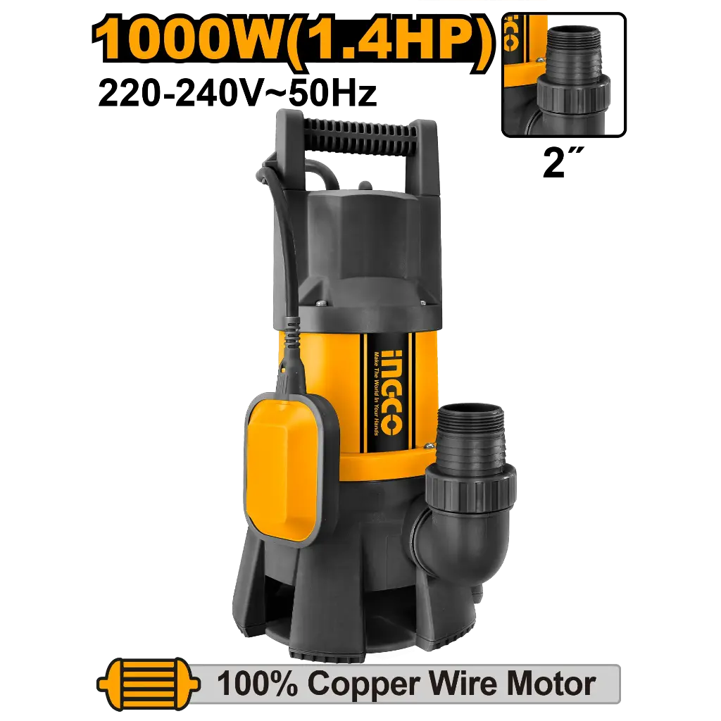 Ingco Sewage Submersible Pump [SPD10001]