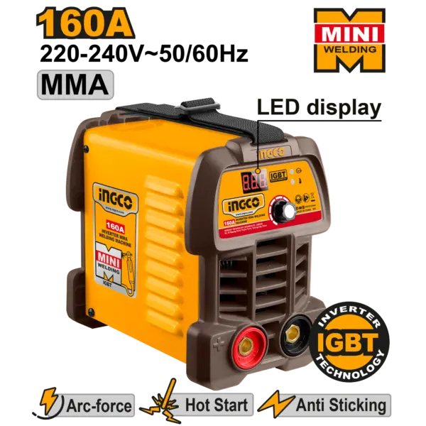 Ingco Inverter Mma Welding Machine [ING-MMA16049]