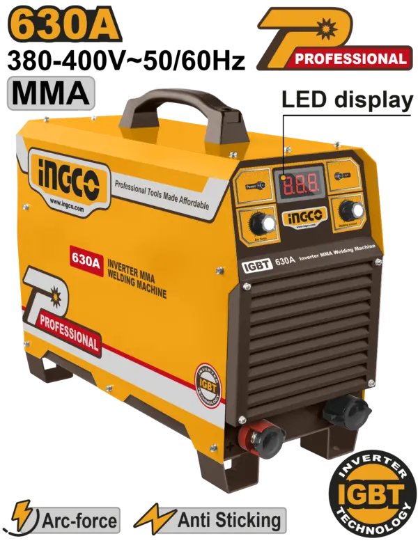 [ING-MMA6308] Ingco Inverter Mma Welding Machine [ING-MMA6308]